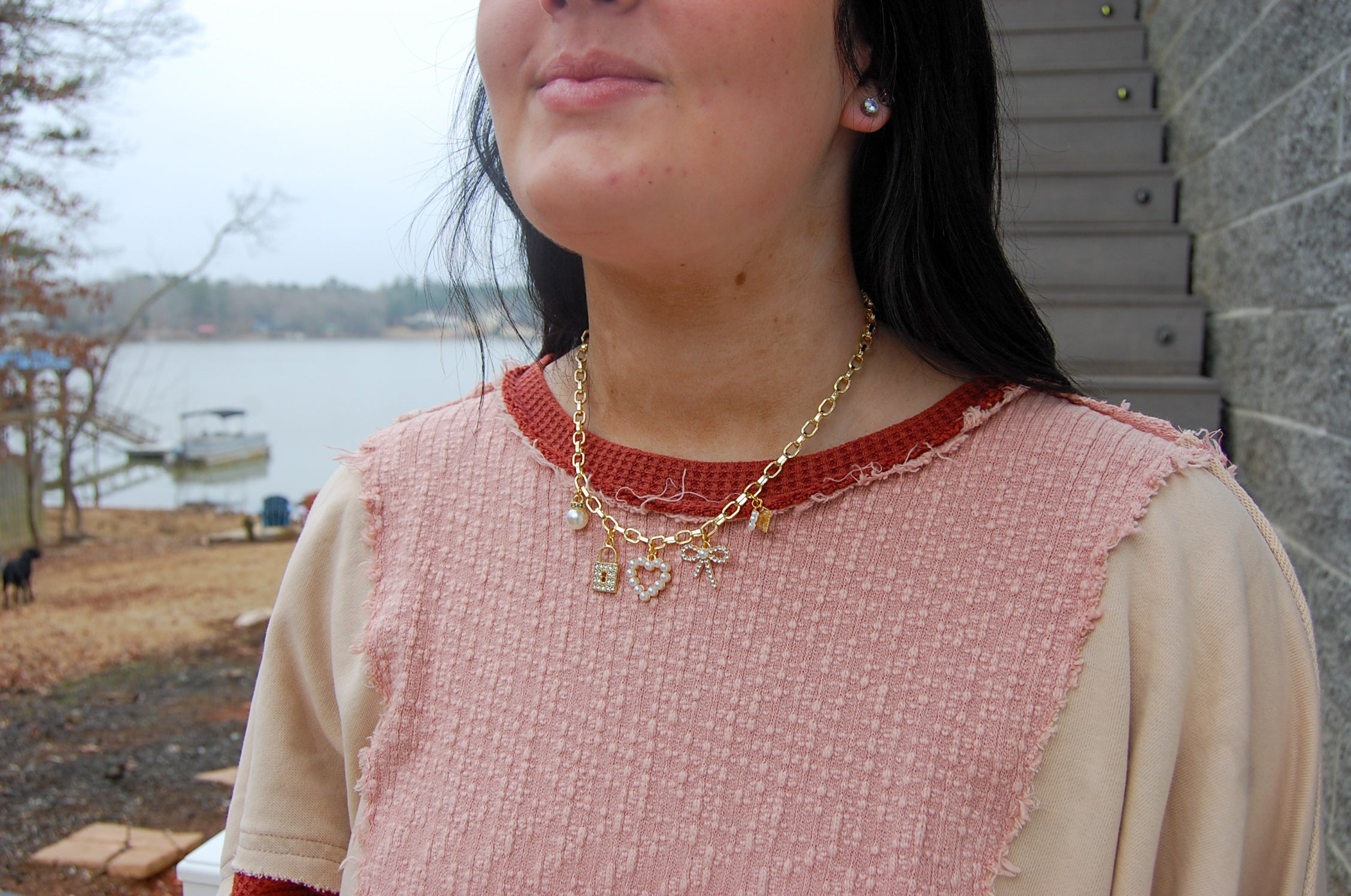 It Girl Charm Necklace