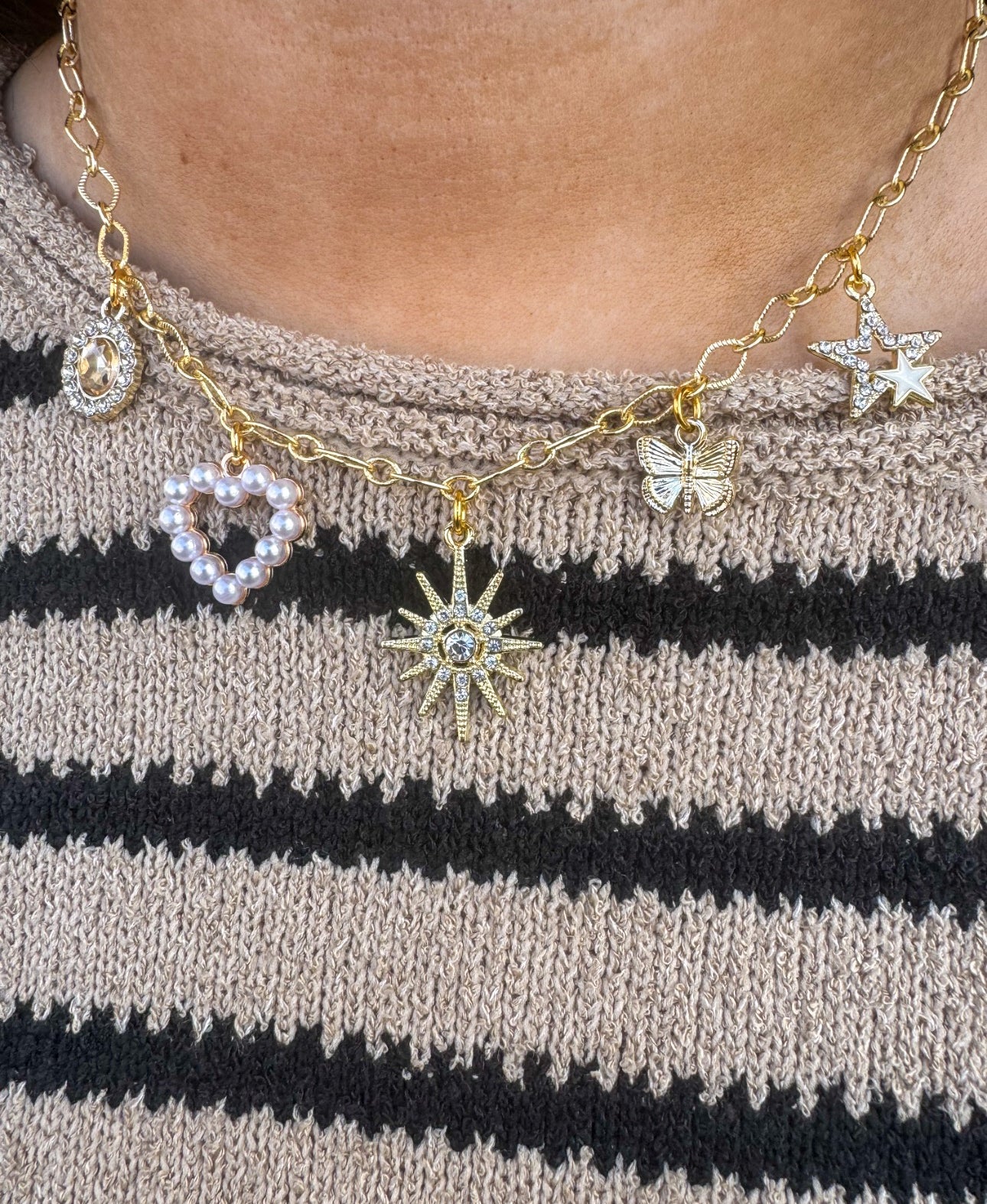 It Girl Charm Necklace