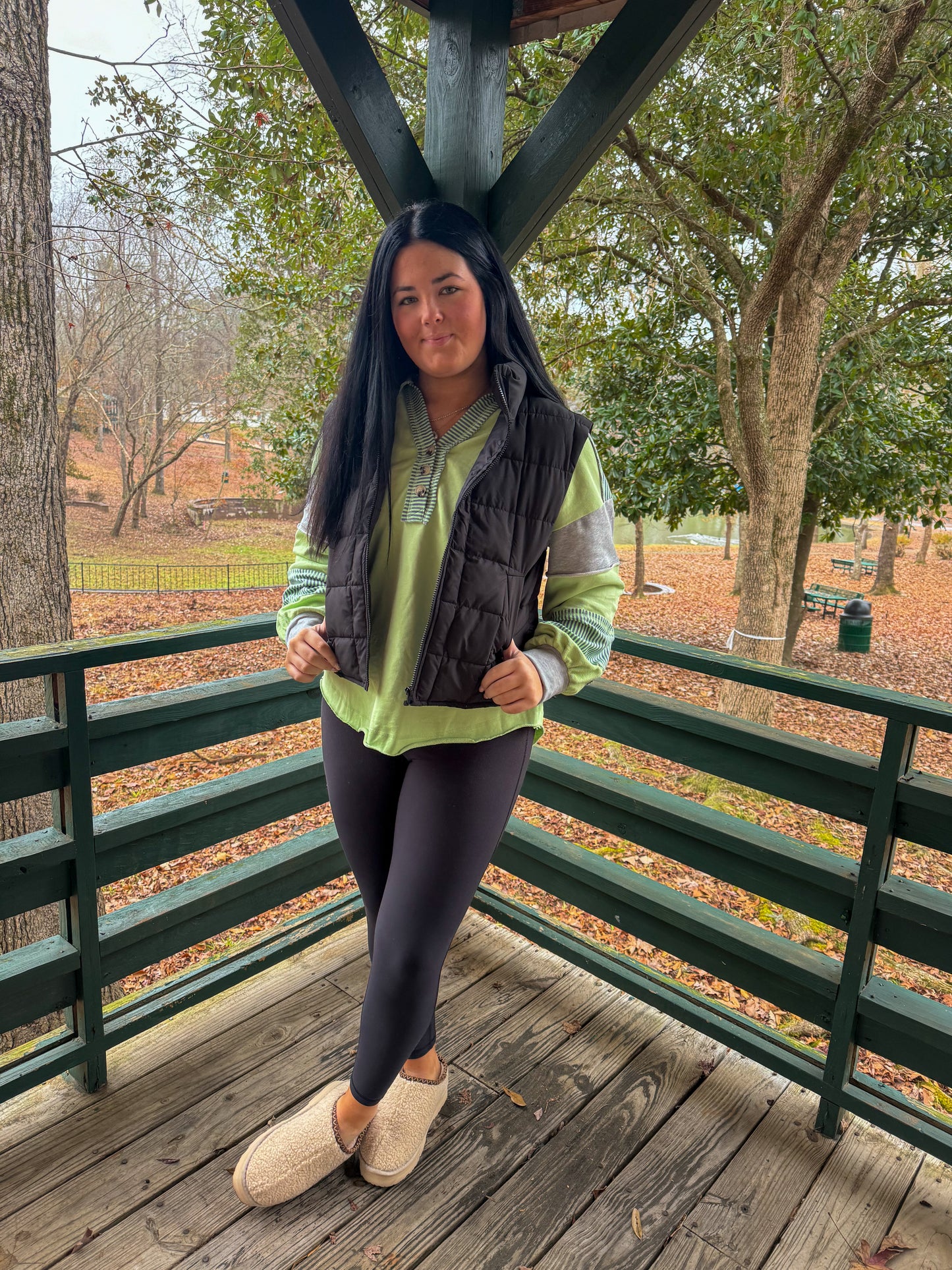 Midnight Puffer Vest