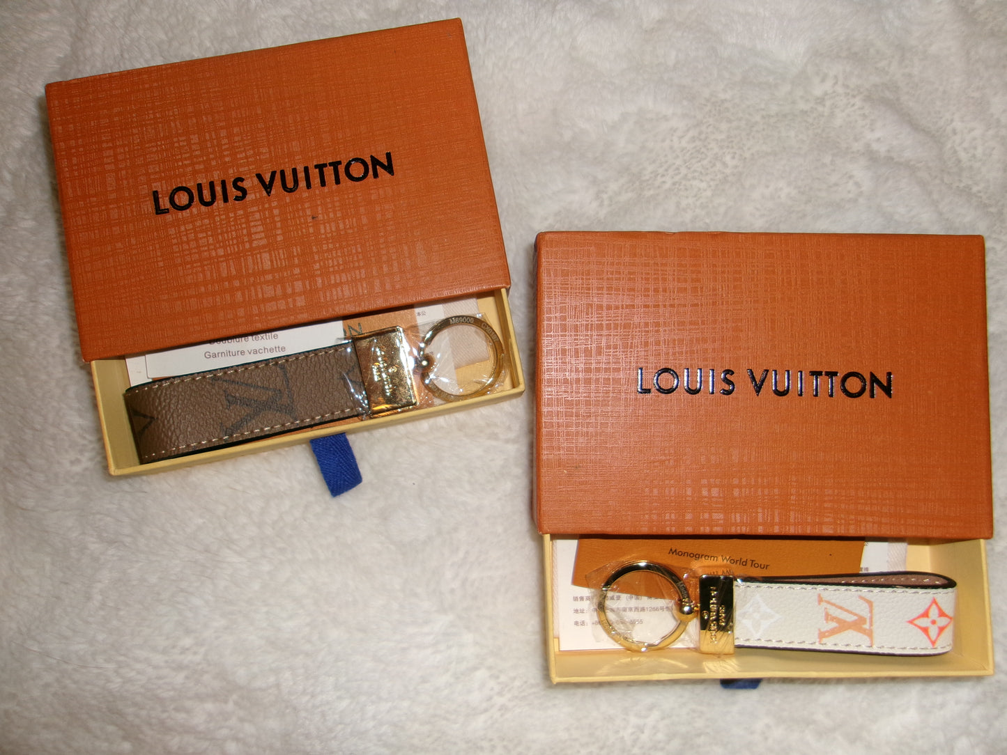 Louis Vuitton Inspired Keychain