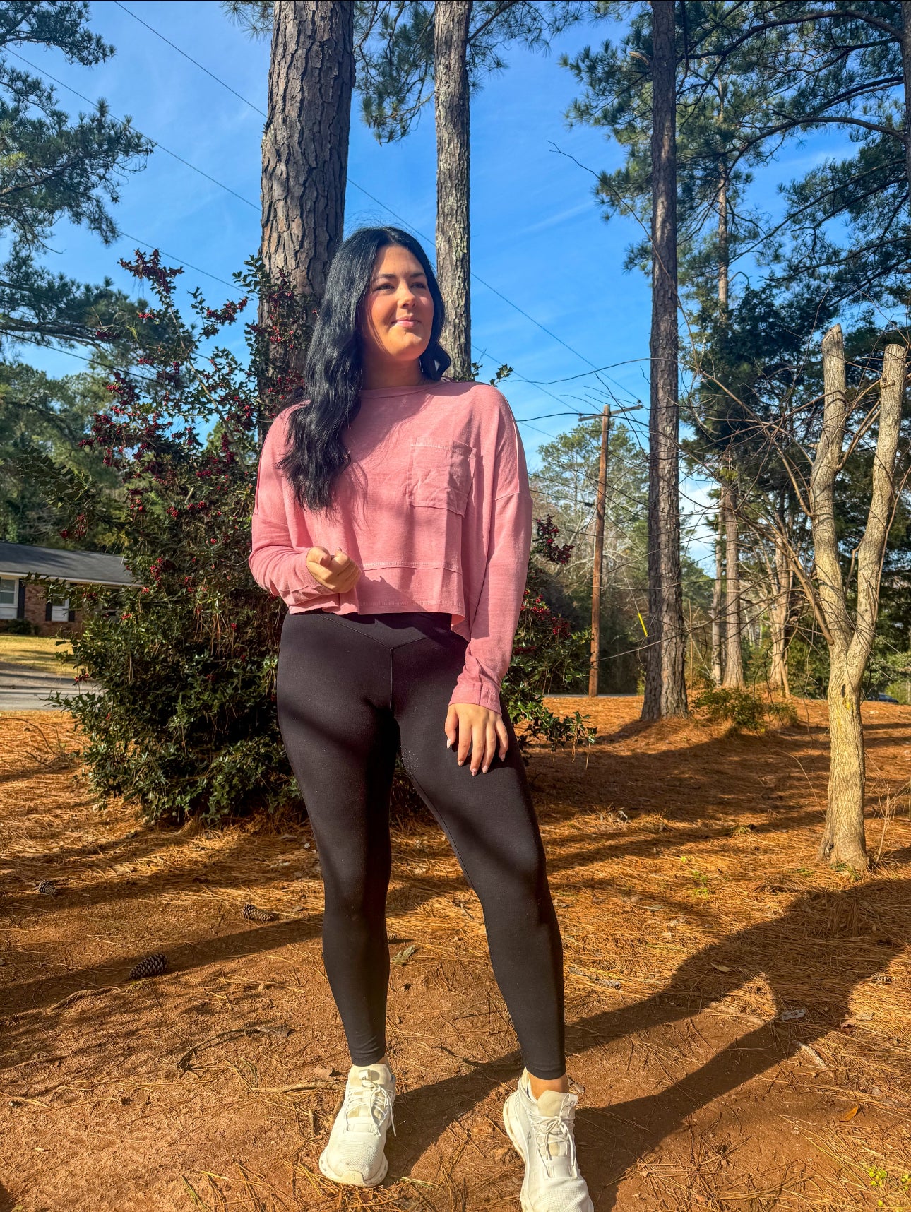 Running Around Long Sleeve (pink)