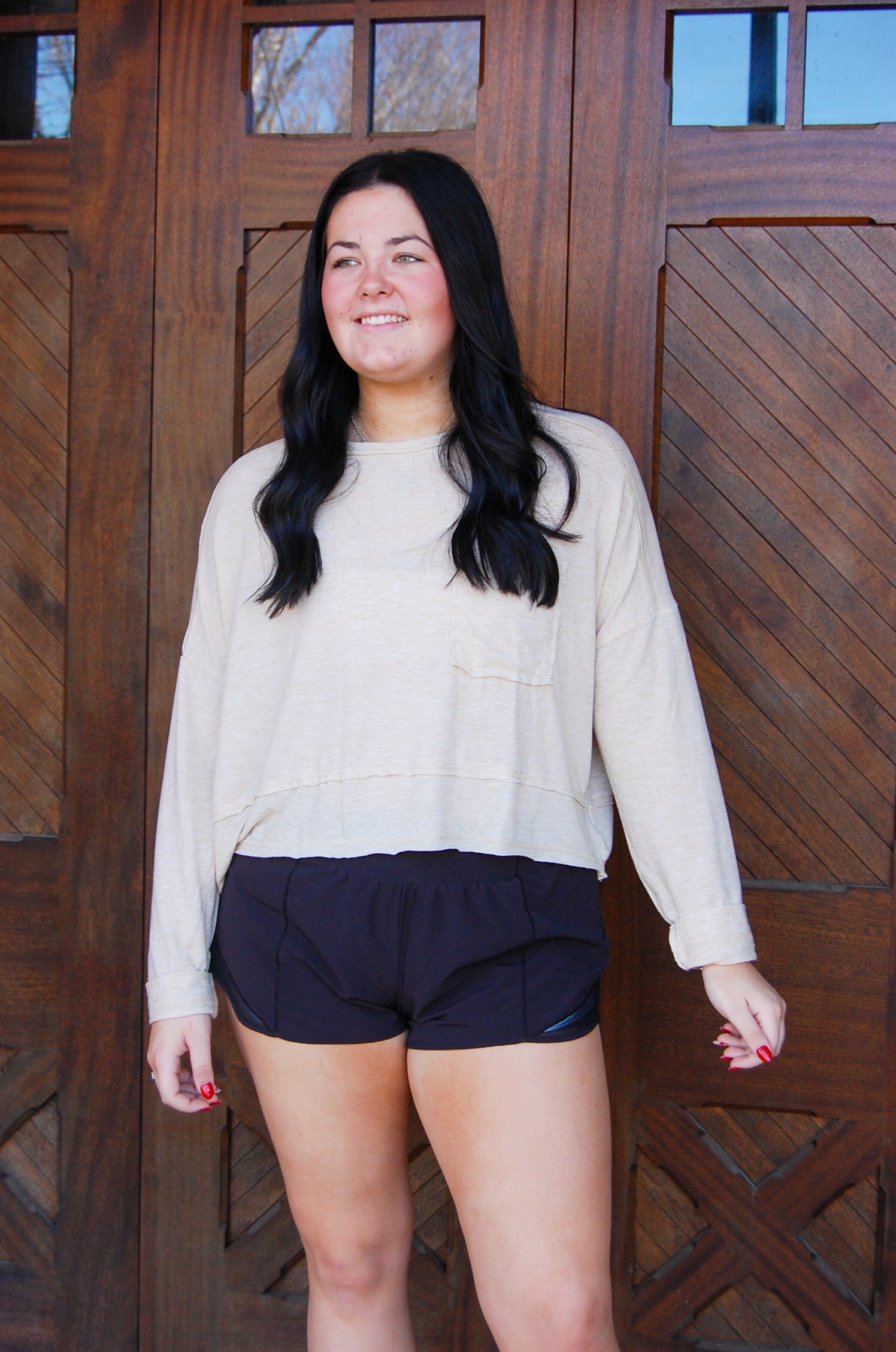 Running Around Long Sleeve (cream)